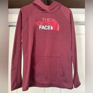 The North Face Size Medium. Maroon Hoodie